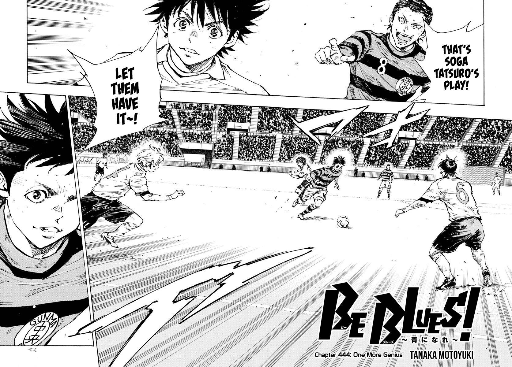 BE BLUES ~Ao ni nare~ Chapter 444 2